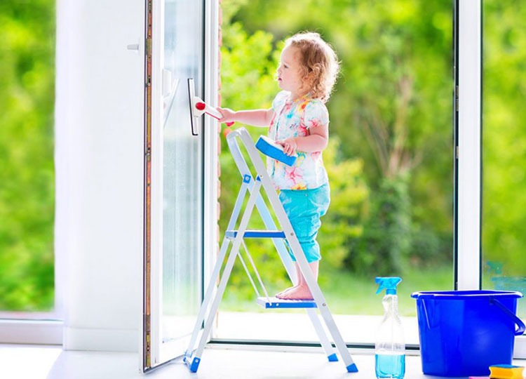 Glass cleaning